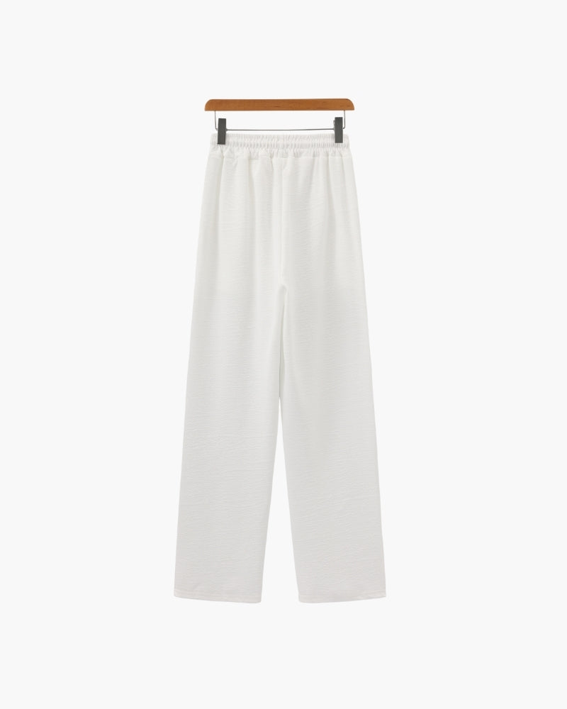 Conjunto Polo e Calça de Algodão