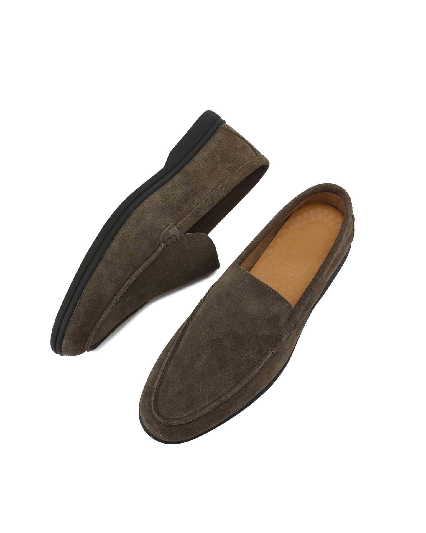 Mocassins de Camurça Premium - Sola Preta