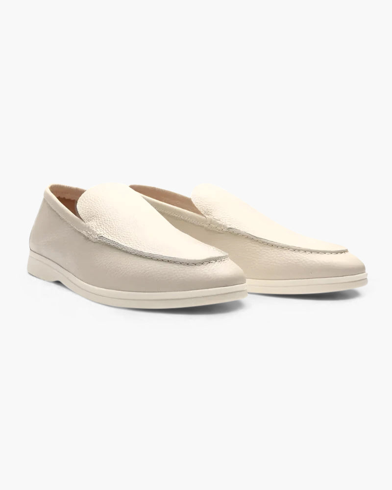 Mocassins de couro de vaca Old Money
