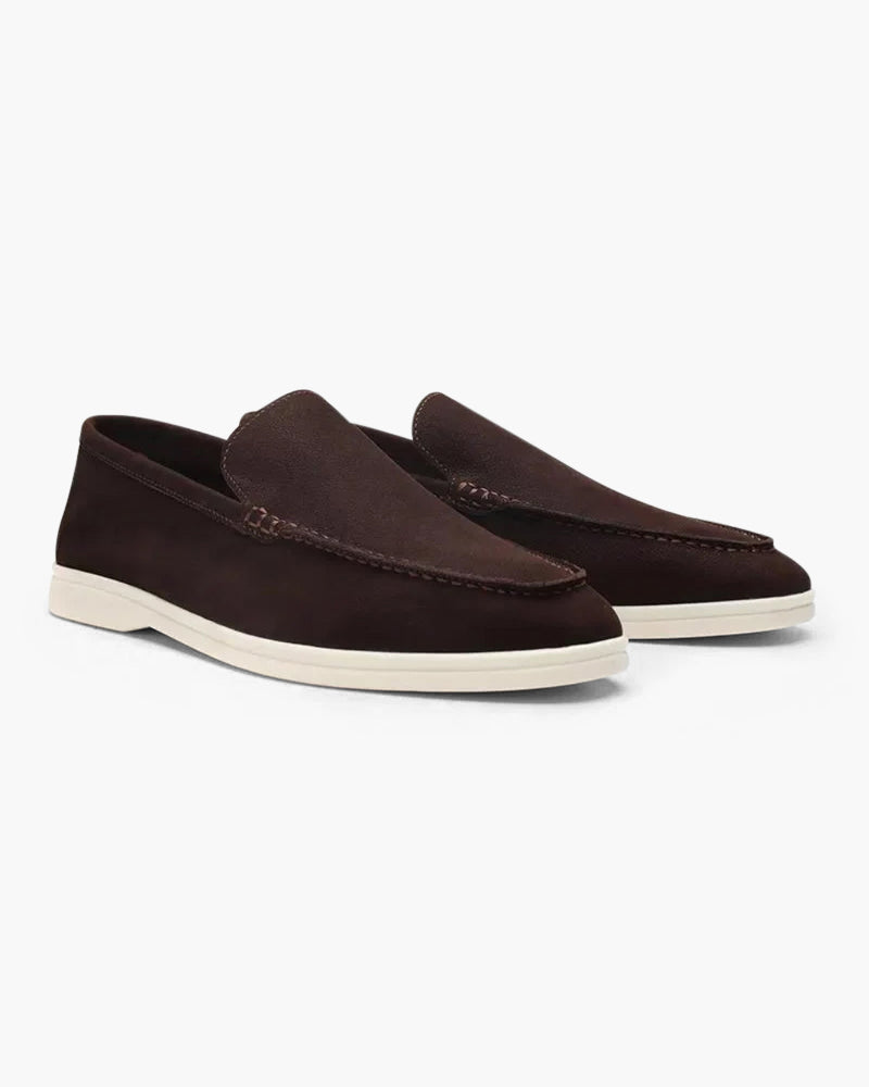 Mocassins de couro de vaca Old Money