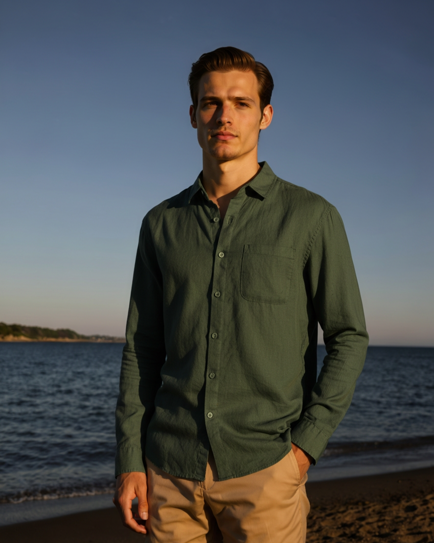 Cidade do Cabo - Camisa 100% Linho