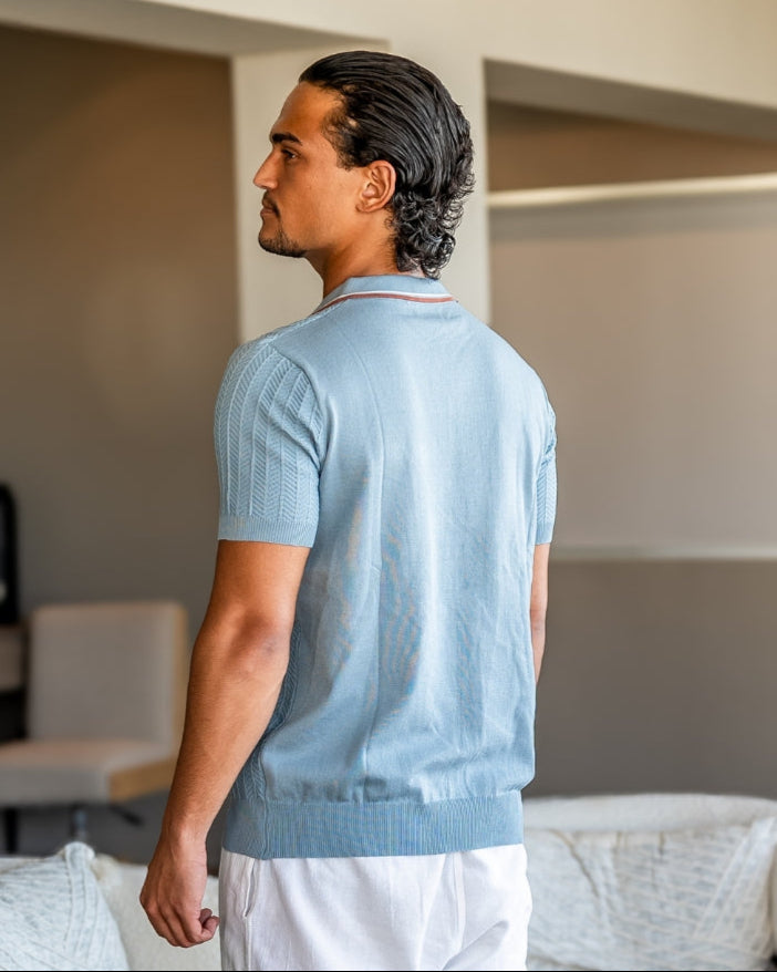 Polo de Malha Plain Ashford