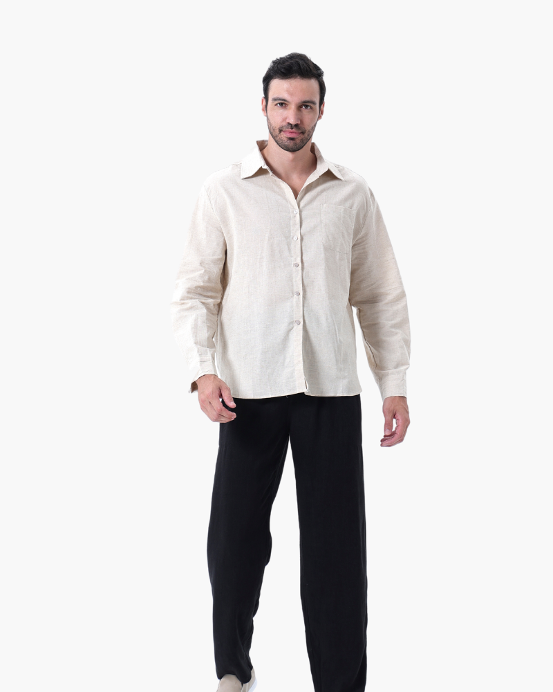 Conjunto de Linho Luxion (manga comprida)