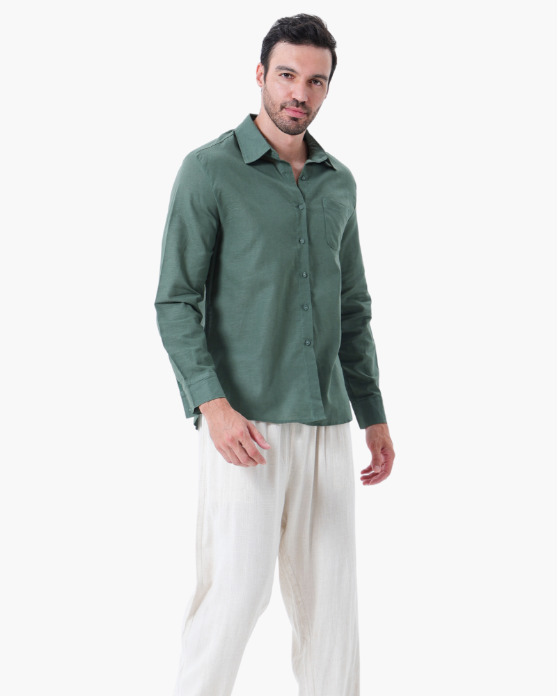 Conjunto de Linho Luxion (manga comprida)