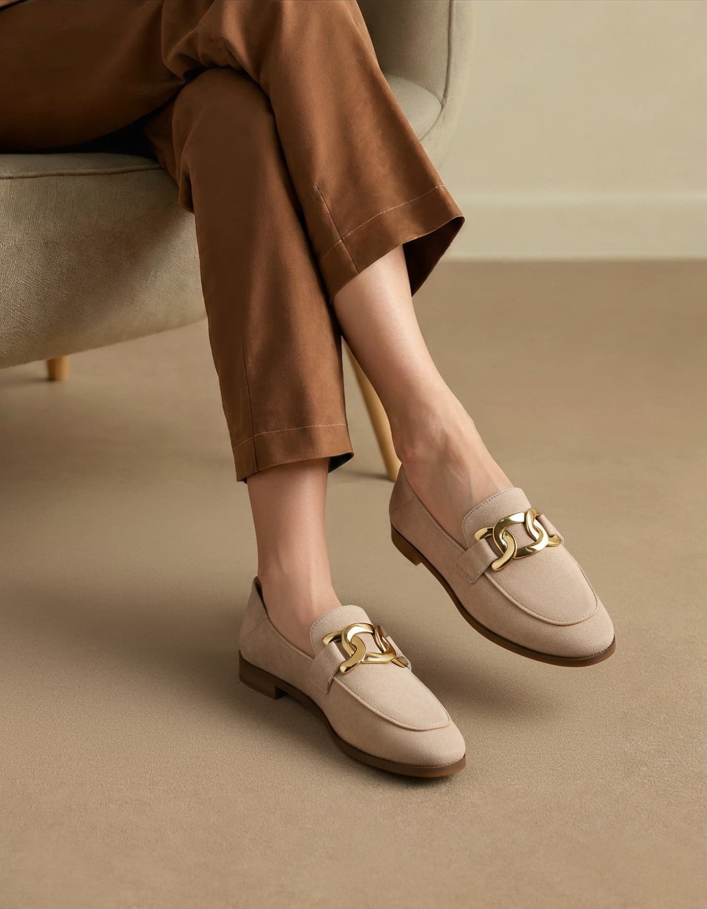 Mocassins Duchess Camurça
