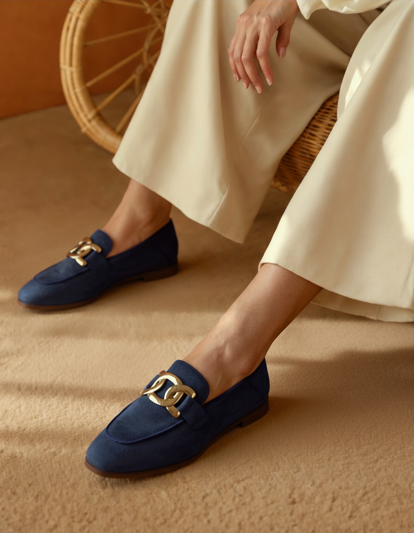 Mocassins Duchess Camurça