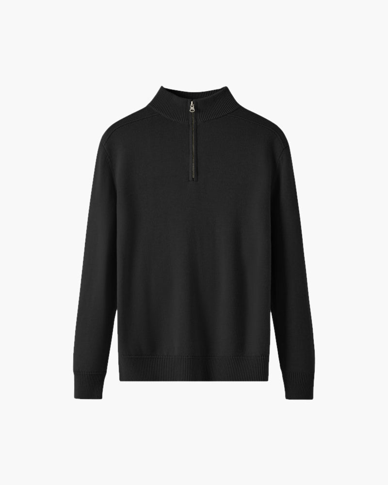 Suéter Merino 100% Lã com Zíper