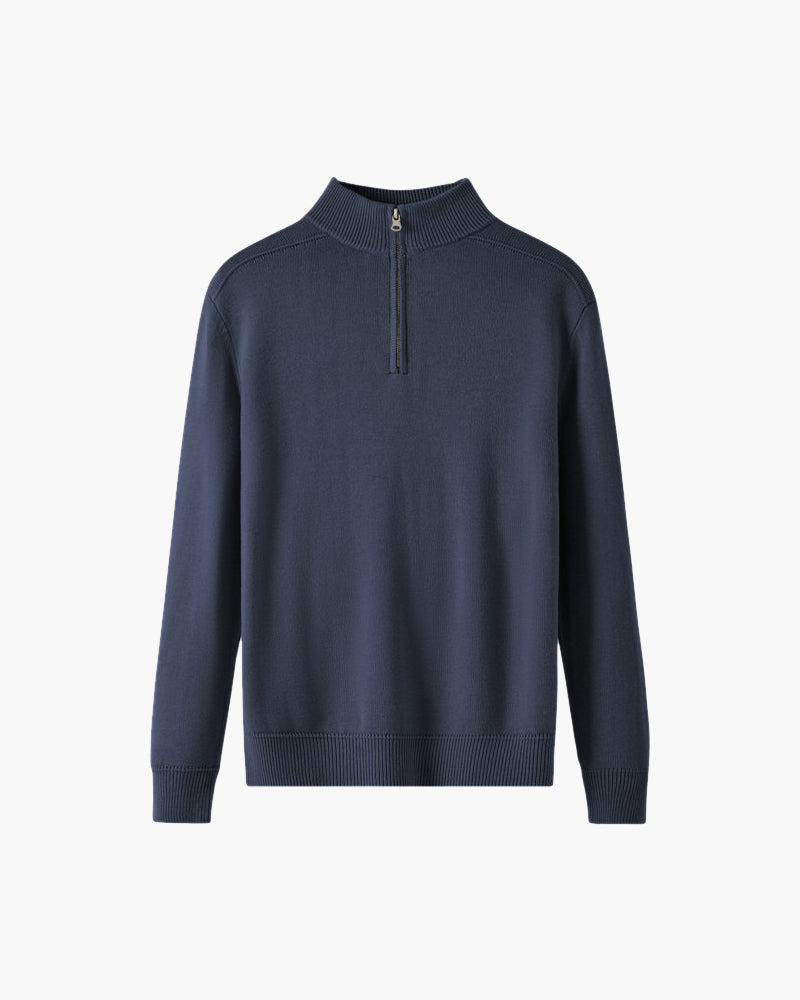 Suéter Merino 100% Lã com Zíper