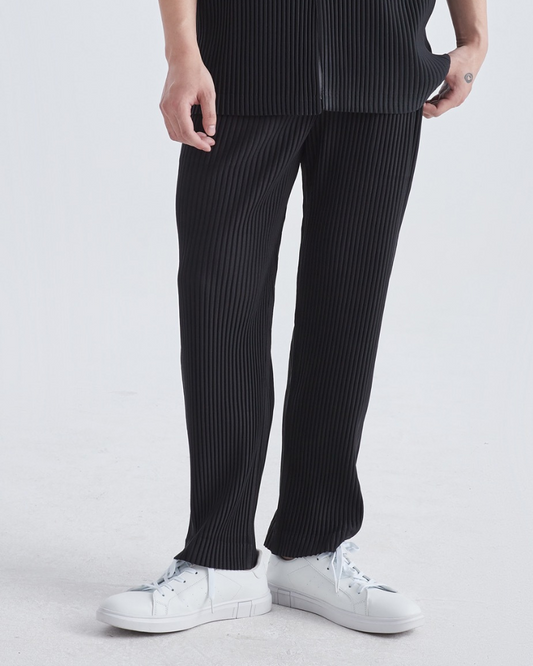 Calça de Algodão Canelada