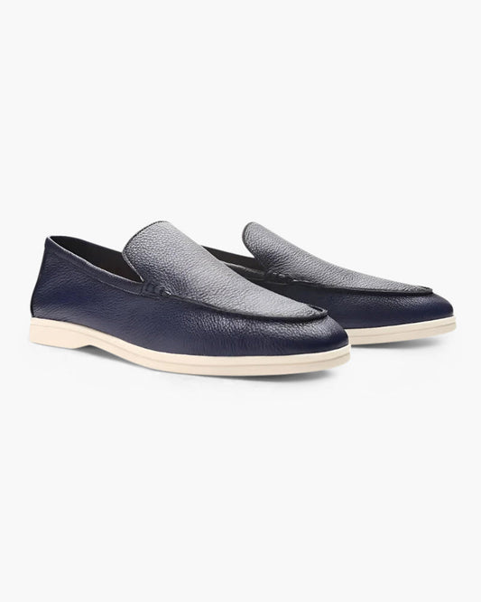 Mocassins de couro de vaca Old Money