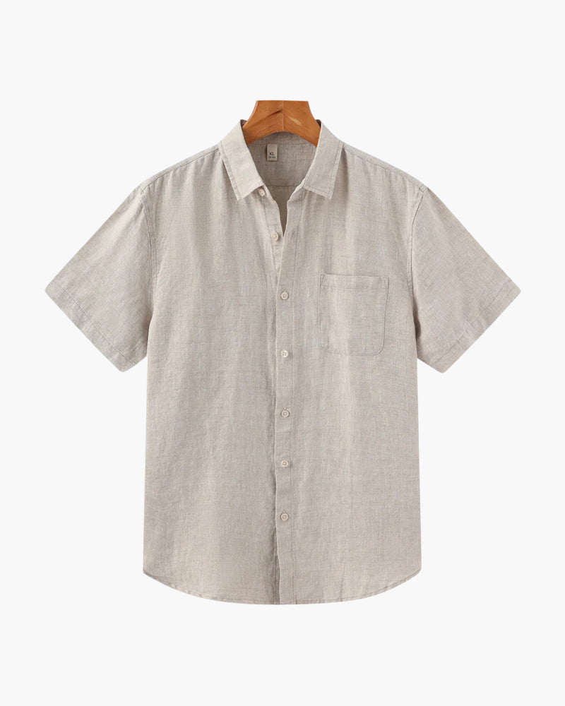 Cidade do Cabo - Camisa de Linho (Manga Curta)