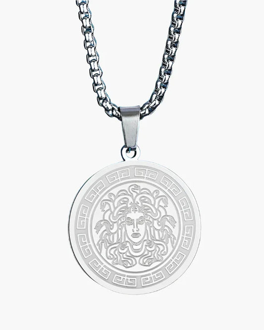 Medusa Corrente Longa (Ouro & Prata)