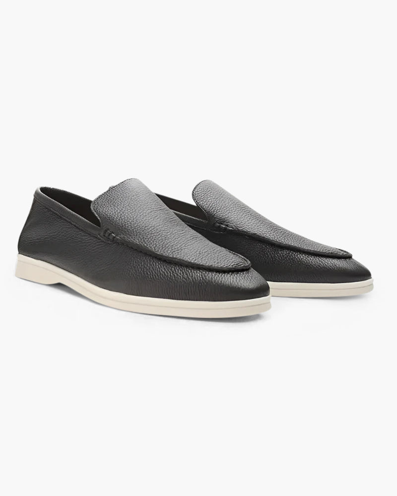 Mocassins de couro de vaca Old Money