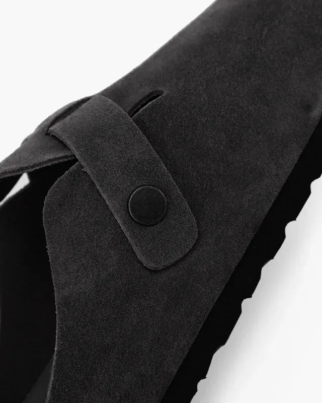 Tamanco Verona Camurça Preto