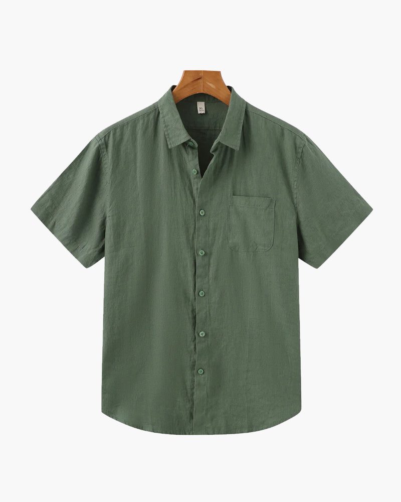 Cidade do Cabo - Camisa de Linho (Manga Curta)
