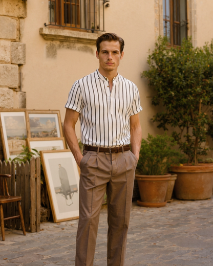 Polo Marinheiro de Algodão