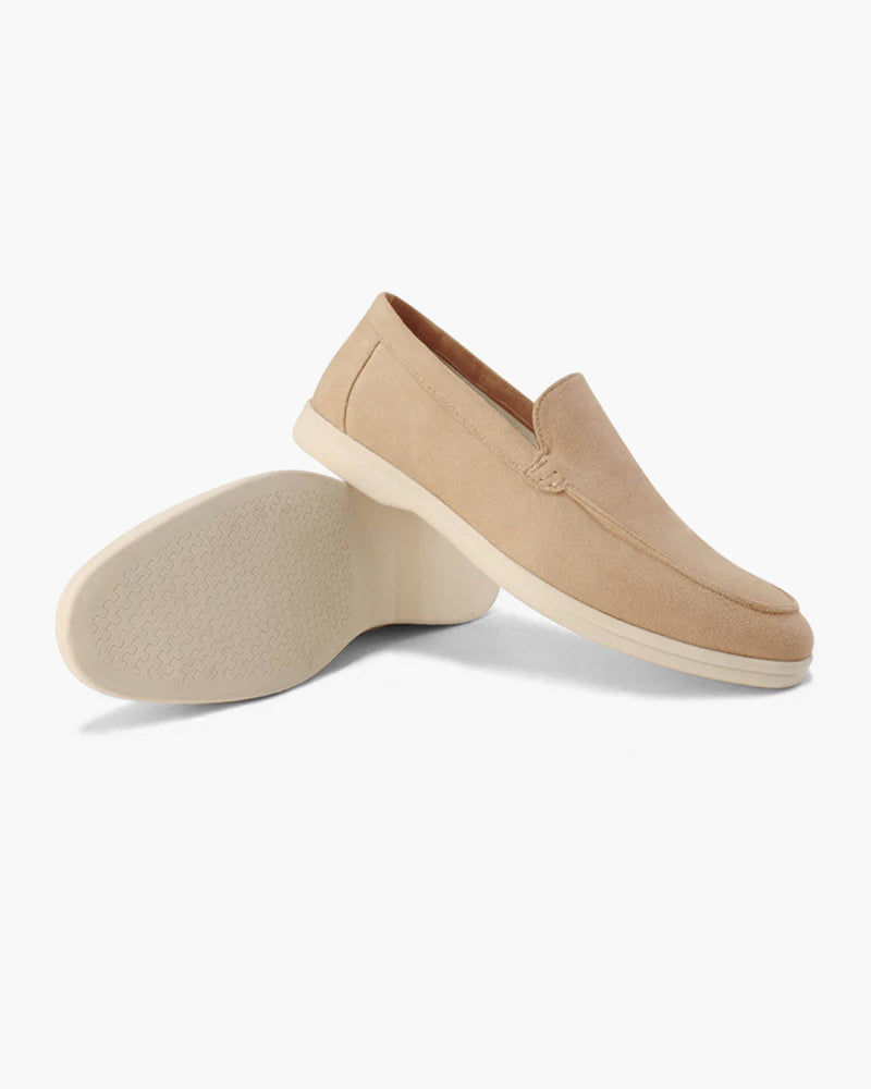 Mocassins de Camurça Premium Luxion - (Adquira seu Bracelete Old Money)