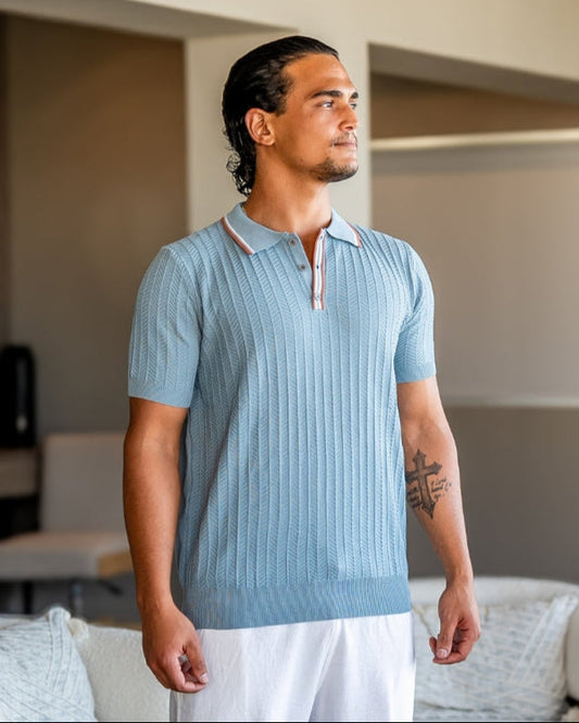 Polo de Malha Plain Ashford