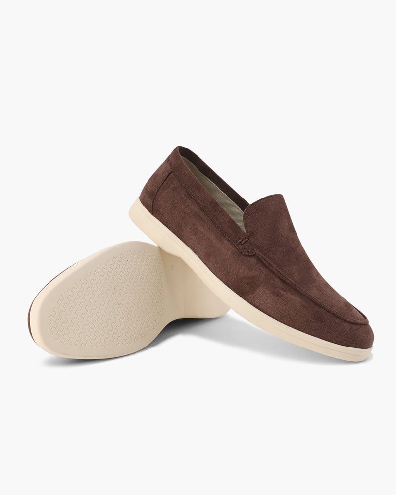 Mocassins de Camurça Premium Luxion - (Adquira seu Bracelete Old Money)