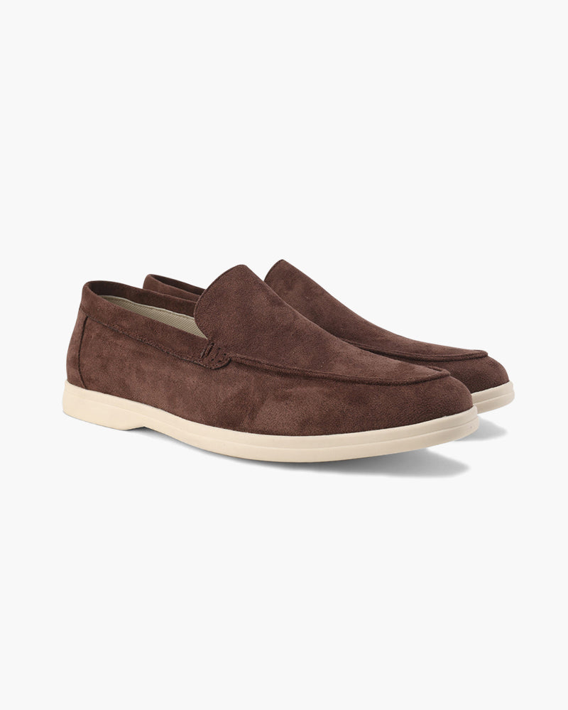 Mocassins de Camurça Premium Luxion - (Adquira seu Bracelete Old Money)