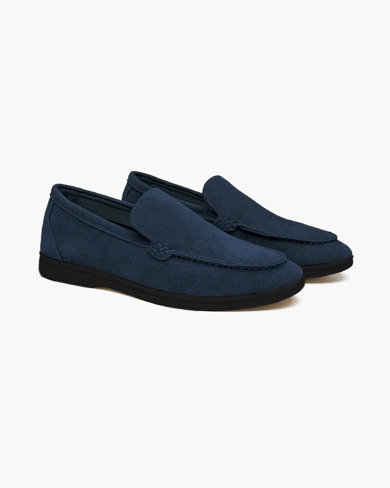 Mocassins de Camurça Premium - Sola Preta