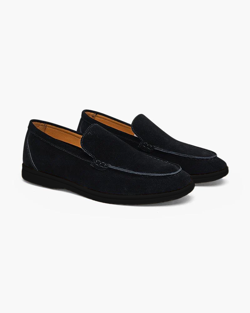 Mocassins de Camurça Premium - Sola Preta