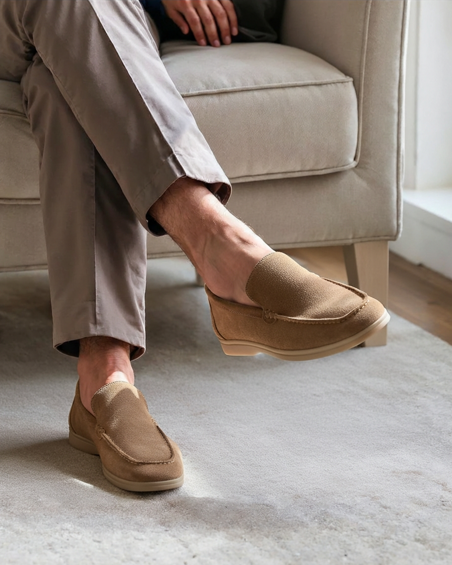 Mocassins de Camurça Premium Luxion