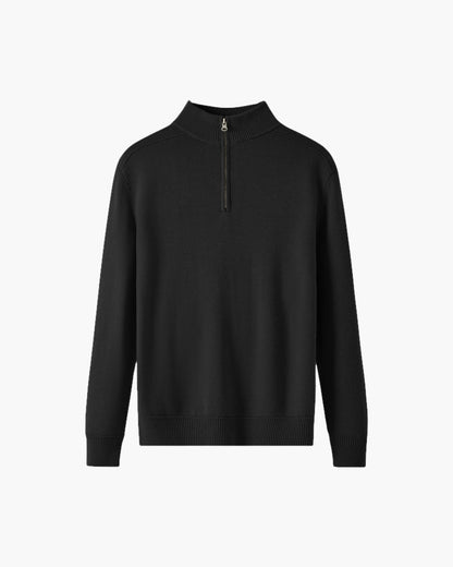 Suéter Merino 100% Lã com Zíper