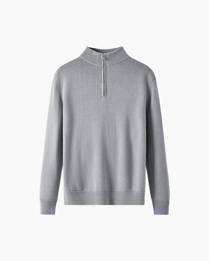 Suéter Merino 100% Lã com Zíper