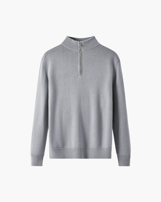 Suéter Merino 100% Lã com Zíper